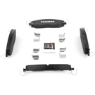 2012 Ford Mustang Brake Pad Set 3