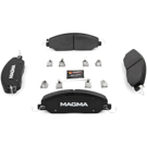 2012 Ford Mustang Brake Pad Set 6