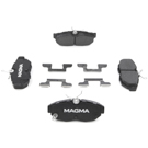 2012 Ford Mustang Brake Pad Set 6