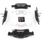 2012 Dodge Durango Brake Pad Set 3