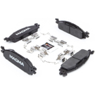 2012 Ford Explorer Brake Pad Set 1