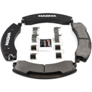 2016 Chevrolet Express 3500 Brake Pad Set 3