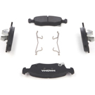 2012 Fiat 500 Brake Pad Set 3