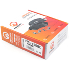 2012 Fiat 500 Brake Pad Set 4