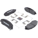2012 Honda Ridgeline Brake Pad Set 1