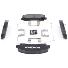 2012 Honda Ridgeline Brake Pad Set 3