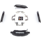2017 Nissan Versa Note Brake Pad Set 3
