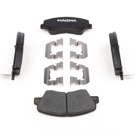 2017 Kia Rio Brake Pad Set 3