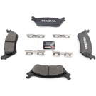 2013 Ford F Series Trucks Brake Pad Set 2