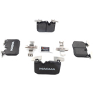2014 Bmw ActiveHybrid 3 Brake Pad Set 6