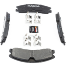 2013 Ford Flex Brake Pad Set 3