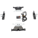 2017 Bmw 330e Brake Pad Set 3