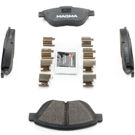 2015 Fiat 500 Brake Pad Set 3