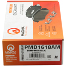2015 Fiat 500 Brake Pad Set 5