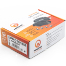 2015 Fiat 500 Brake Pad Set 4