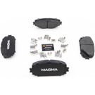 2016 Toyota Yaris Brake Pad Set 6