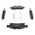 2012 Mercedes Benz ML350 Brake Pad Set 3
