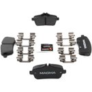 2014 Mercedes Benz GL450 Brake Pad Set 2