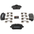 2014 Mercedes Benz GL450 Brake Pad Set 6