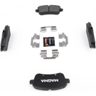 2016 Mercedes Benz GL350 Brake Pad Set 3