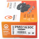 2016 Mercedes Benz GL350 Brake Pad Set 5