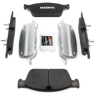 2013 Mercedes Benz GL450 Brake Pad Set 3