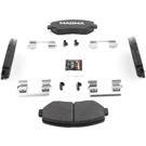 2013 Dodge Dart Brake Pad Set 3