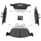 2017 Lincoln MKC Brake Pad Set 3