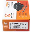 2016 Dodge Dart Brake Pad Set 5