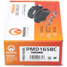 2012 Mitsubishi i-MiEV Brake Pad Set 5