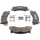 2014 Porsche 911 Brake Pad Set 2