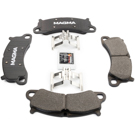 2014 Porsche 911 Brake Pad Set 3