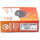 2017 Mercedes Benz SL63 AMG Brake Pad Set 5