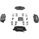 2014 Mitsubishi Outlander Brake Pad Set 2