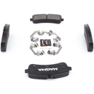 2016 Mercedes Benz S600 Brake Pad Set 3