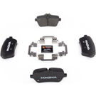 2017 Mercedes Benz S550e Brake Pad Set 6