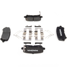 2021 Honda Pilot Brake Pad Set 2