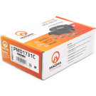 2017 Mitsubishi Mirage Brake Pad Set 4