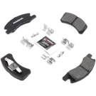 2017 Mitsubishi Mirage Brake Pad Set 1