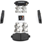 2015 Chrysler 200 Brake Pad Set 3