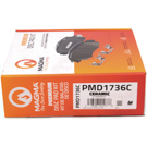 2017 Nissan Rogue Brake Pad Set 5