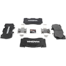 2018 Ford Mustang Brake Pad Set 6
