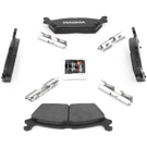 2017 Ford F Series Trucks Brake Pad Set 3