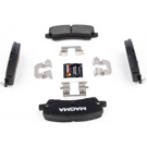 2017 Ford Mustang Brake Pad Set 3