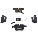 2015 Mercedes Benz C400 Brake Pad Set 6