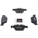 2017 Subaru WRX Brake Pad Set 2