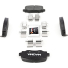 2018 Fiat 500X Brake Pad Set 3