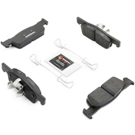 2017 Smart ForTwo Brake Pad Set 1