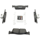 2017 Smart ForTwo Brake Pad Set 3