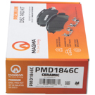 2017 Mazda CX-5 Brake Pad Set 5
